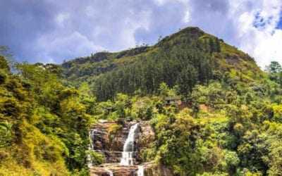 Visit the beautiful Ramboda Falls