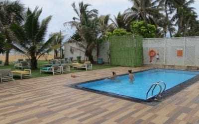 Budget ‘Hotel J’ on Negombo beach