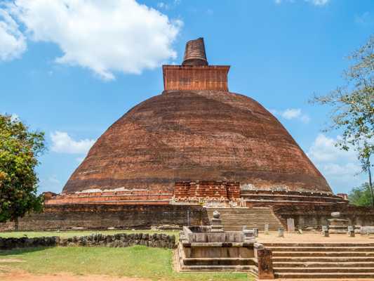 The Unique Travel Company family tour to Sri Lanka Polonnaruwa location images. 