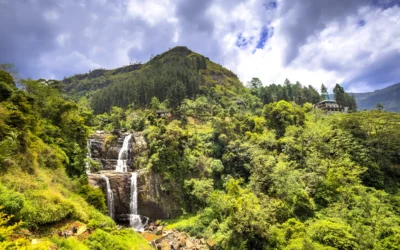 Visit the beautiful Ramboda Falls